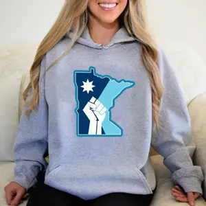 Minnesota Rebel Alliance Sweatshirt, Mn State Flag Loon Hoodie, Anti Ice Anti Trummp, Radical Left Minnesota Shirt, Unisex Sweater Pullover Tee