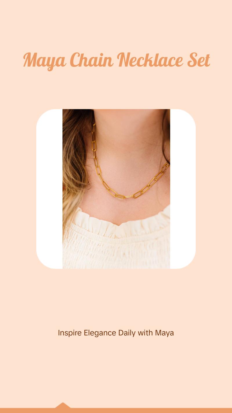 Maya Chain Necklace