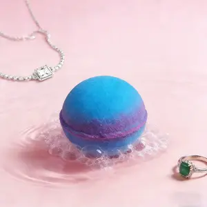 Blue Silicone Bath Ball – Gentle Exfoliating Shower Scrubber, Soft Non-Slip Massage Sponge for Daily Cleanse, Quick-Dry & Skin-Friendly, Perfect Self-Care Gift for Women, Men & Kids