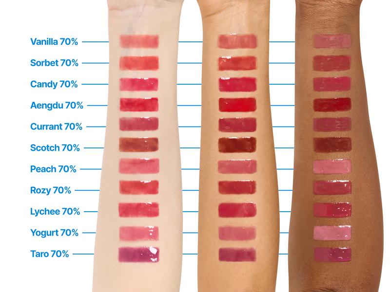 fwee 3D Voluming Gloss | Lip Gloss, High shining, Long-lasting, Moisturizing finish | Makeup Glossy Hydrating | 12 Colors