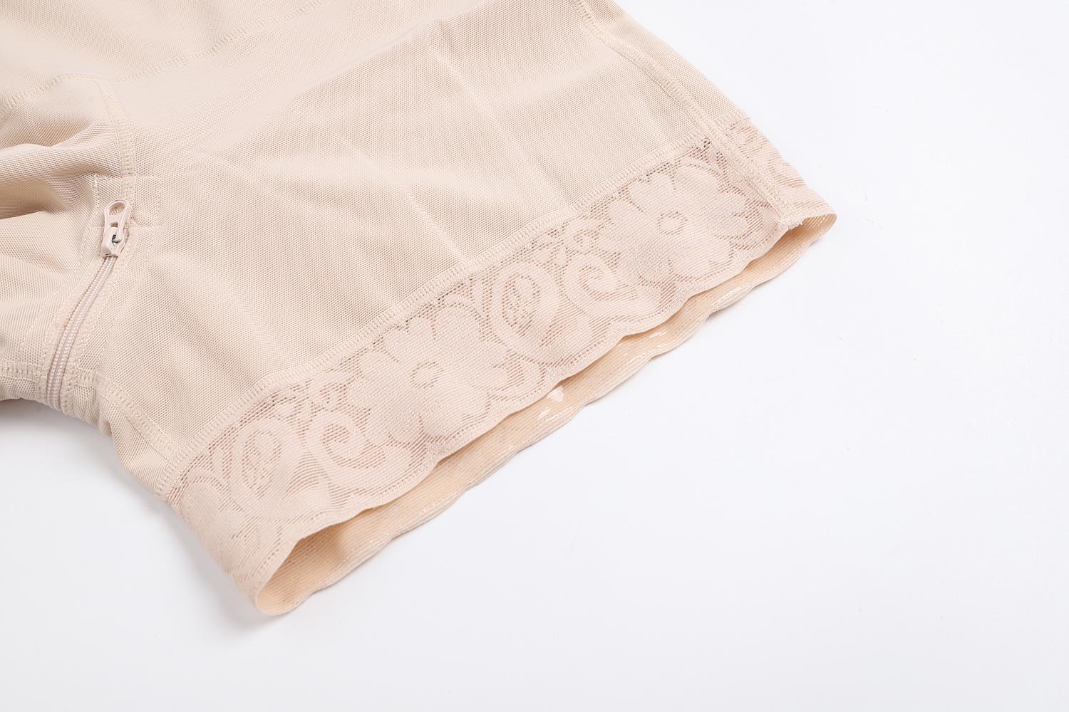 Curvyfaja Waist Shapewear for Women Tummy Control Butt Lift  with Zipper for Easy Bathroom Wear Compression Basic Minimalist Style