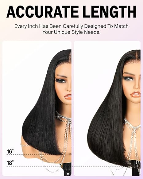 Megalook 250% Density Burgundy #99J/Natural Black/Milk Tea Straight 6x5 HD Full Lace Frontal Wig Transparent Lace Human Hair Lace Wig Red Colored for Women Pre Plucked