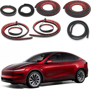 Car door seal strip Universal Whole Vehicle for Tesla Modely 3/Y Rubber Seal Strip Waterproof Strip Modification Accessories