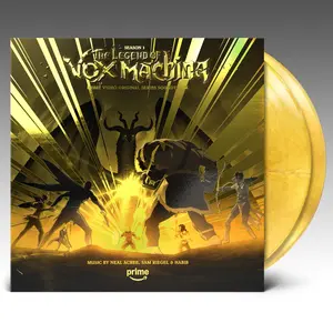 Neal Acree, Sam Riegel & Mr. Fantastic - The Legend Of Vox Machina: Season 3 [Gold Vinyl] NEW Vinyl Record 780163666526
