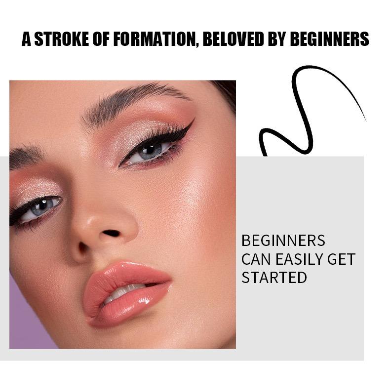 【YANQINA】Long-lasting eyeliner -lightweight, waterproof,vegan,cruelty-free,24-hour smooth application,ultra- creamy and silky smooth texture.