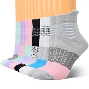 IRAMY 6 Pairs Women's Compression Socks for Plantar Fasciitis, summervibes Moisture Wicking Athletic Ankle Socks with Cushioned Arch Support for Running Walking Gym tiktokshopspringglowup