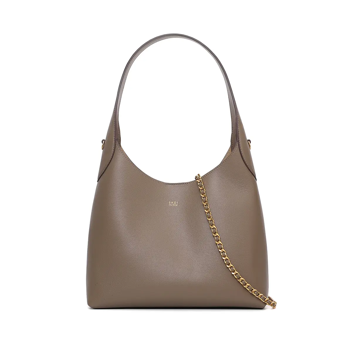 SADI Versatile Fashion Classic Basket Shoulder Handbag（28CM）