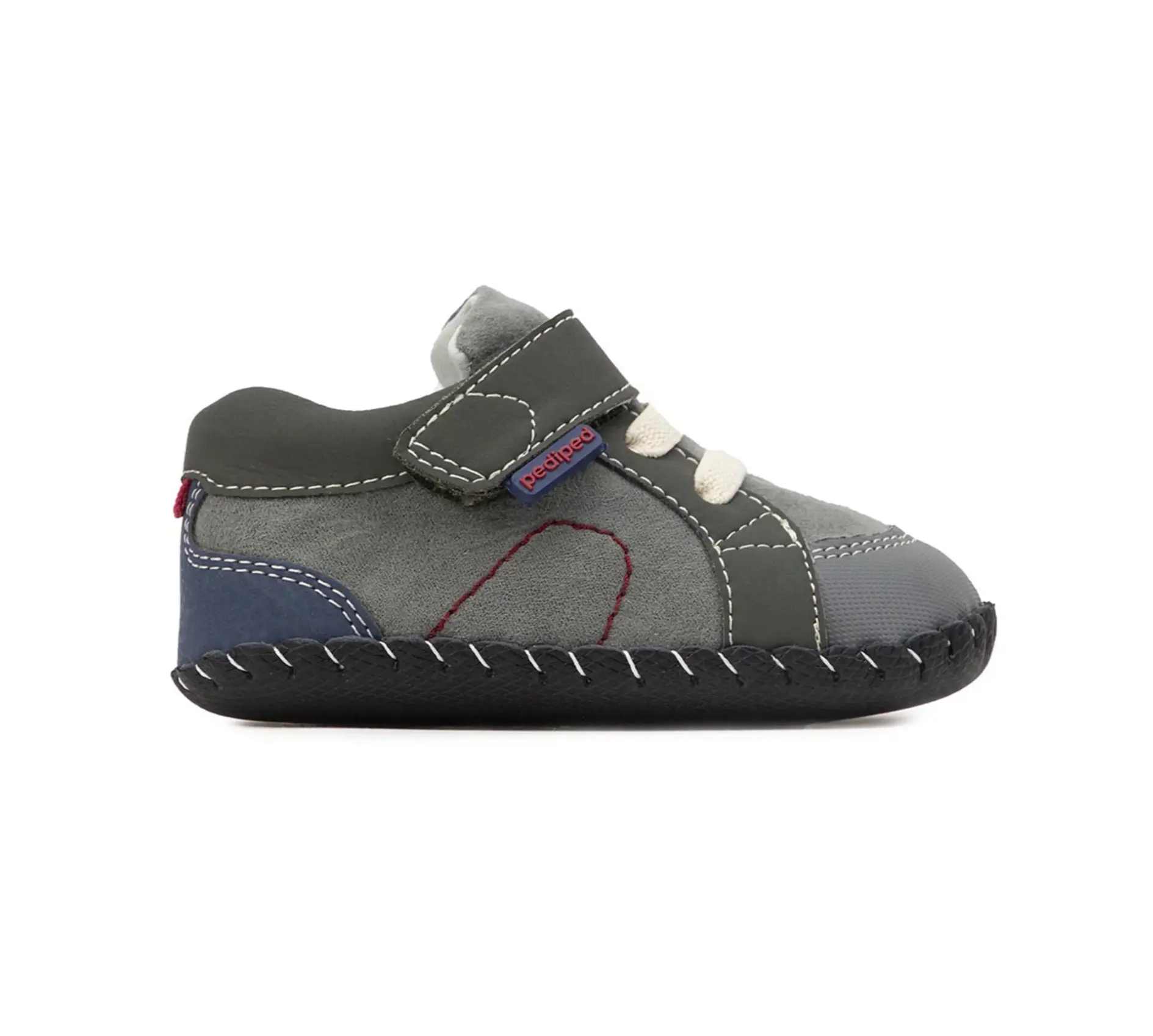 Pediped Dani Originals/ Grip 'n' Go/ Flex  Grey - Comfortable & Durable Kids Shoes for Active Lifestyle & Healthy Foot Development