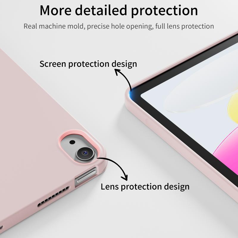 Kenke Case for iPad (A16) 11th Generation 11 Inch 2025,iPad 10th Gen Case 2022,iPad Air 11 Inch M3(2025)/M2(2024) 7th/6th Generation,iPad Air 5th / 4th Gen 2022/2020 10.9,Slim Trifold Stand