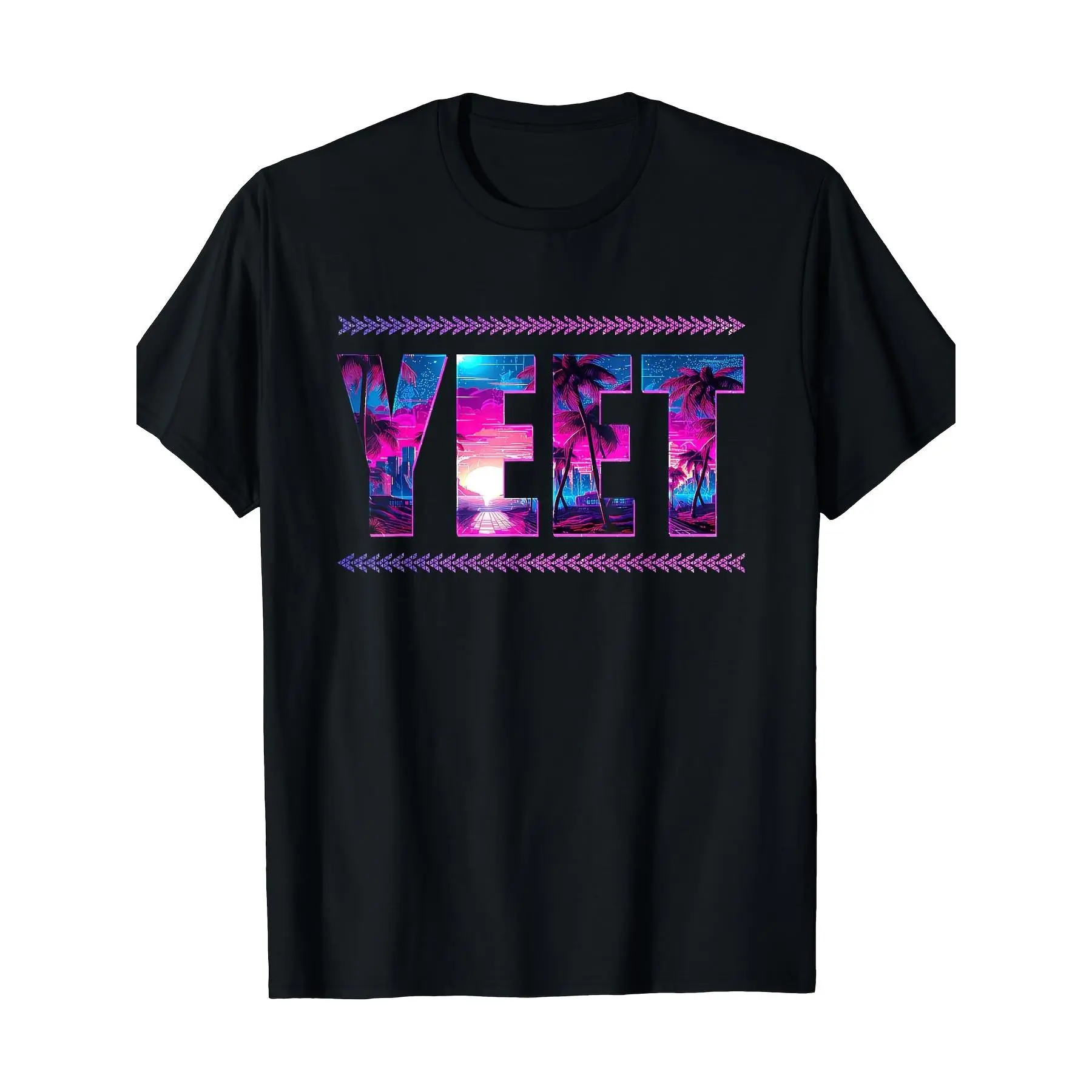 Men's " Yeet" T-Shirts - Vintage Fun! # TikTokFashion #  MensJeyUsoYeetShirts # VintageWears Casual Breathable
