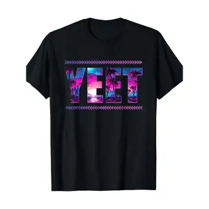 Men's " Yeet" T-Shirts - Vintage Fun! # TikTokFashion #  MensJeyUsoYeetShirts # VintageWears Casual Breathable
