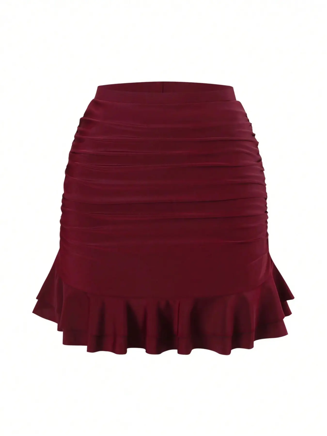 Minimalist & versatile design! Women's casual side pleated mini short skirt, Short Length, Pleated Detail, perfect for loungewear, casual outings, travel, parties, dances and all occasions Bottom