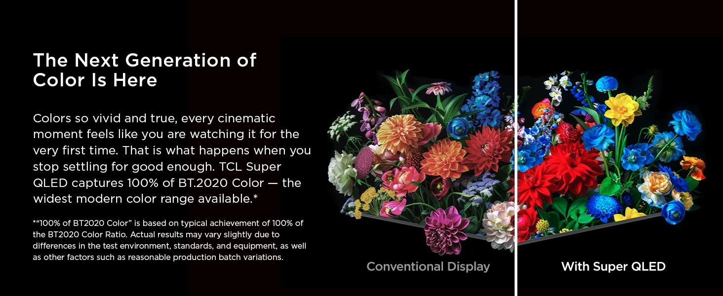 TCL QM8L Series 65‘’-98‘’ | SQD-Mini-LED QLED Smart TV | 2026 Model | 144Hz | Ultimate Color Brightness & Contrast | Google AI Bang & Olufsen | Voice Control Gaming Streaming Television tiktokshopbacktoschool