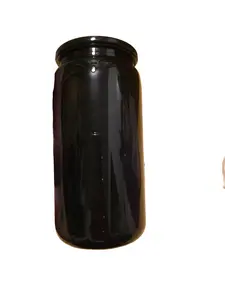 16oz black  arylic mason jar