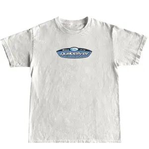 TLXT [Graphic Tee]Retro 90S Quiksilver Performance Skateboarding Crew Neck T-Shirt, Retro 90S Surfing T-Shirt, Unisex Crew Neck,Unisex Crewneck T-Shirt For Men And Women