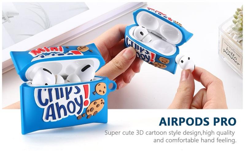 Airpods Silicone Case 3D Cute Cover Compatible for Airpods 3rd Generation