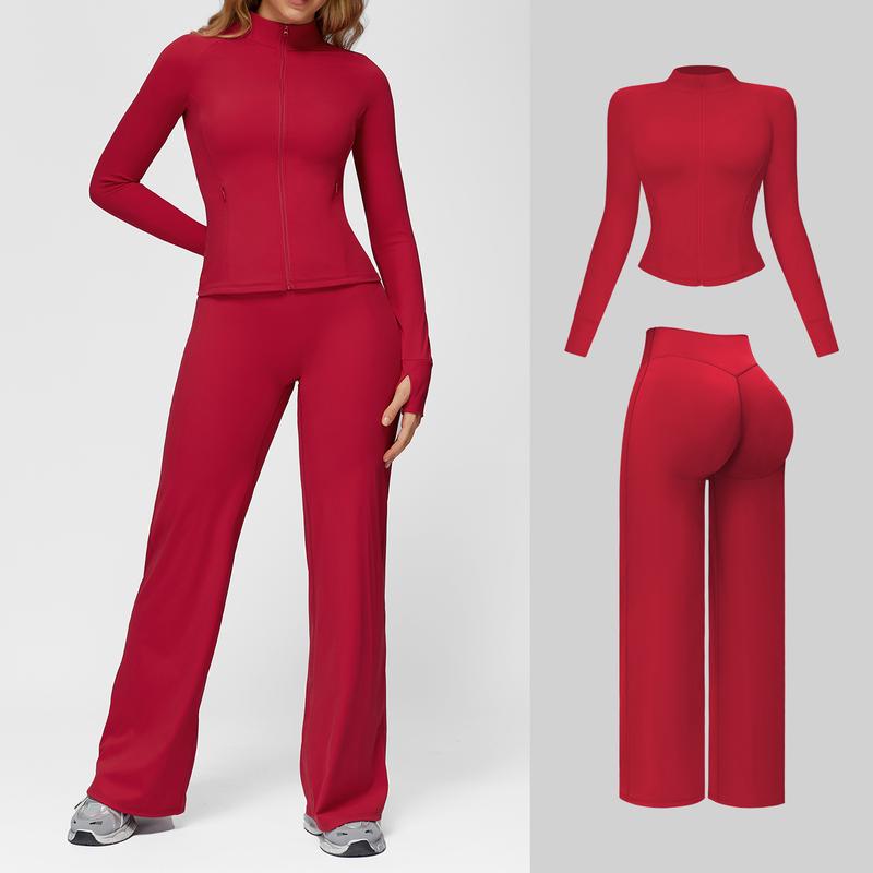 MFVIM Women's Sports Suit, Comfortable and Stylish Activewear Set for Workouts, Perfect for Yoga and Gym Sessions