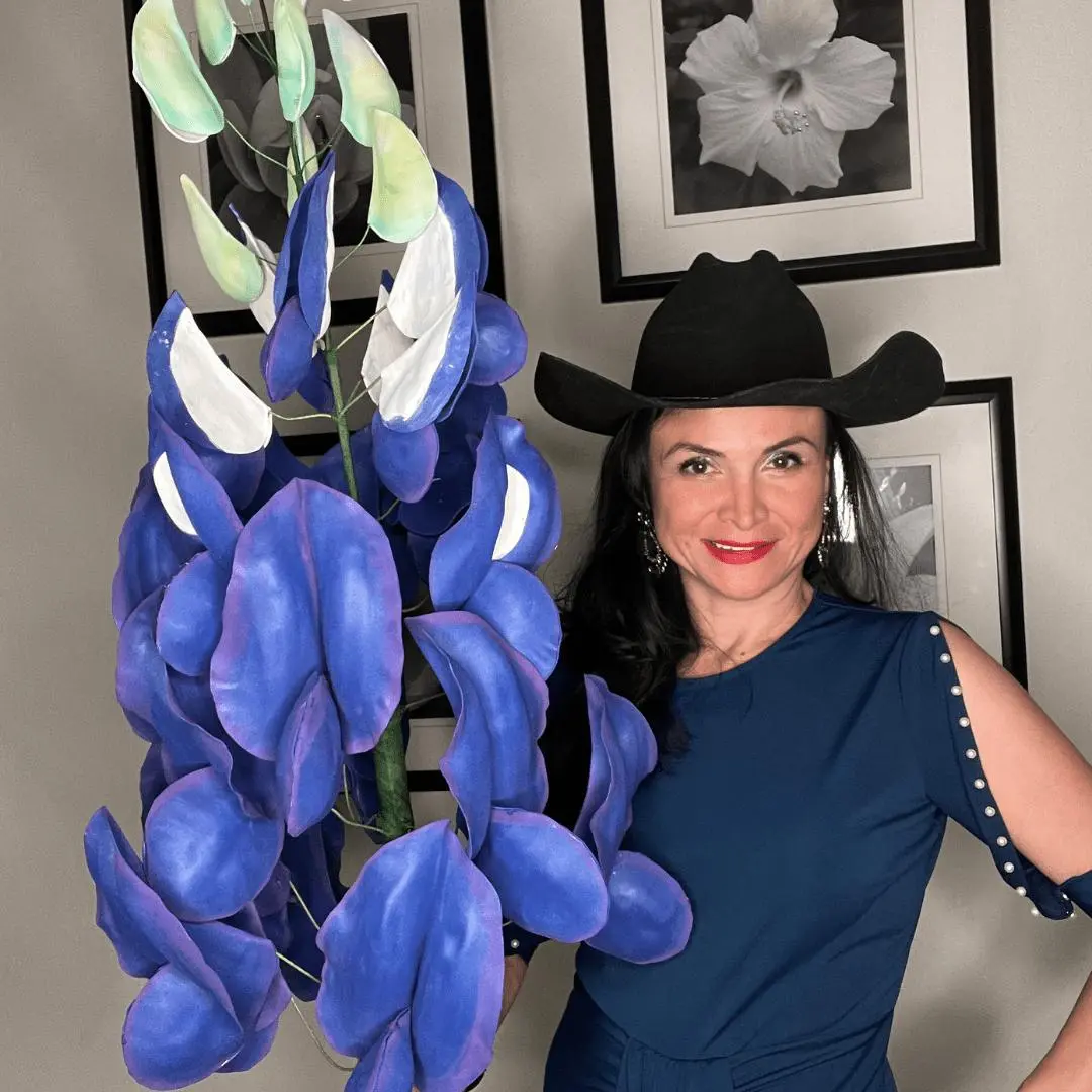 Bluebonnet Flowers –DIY Foam Flowers