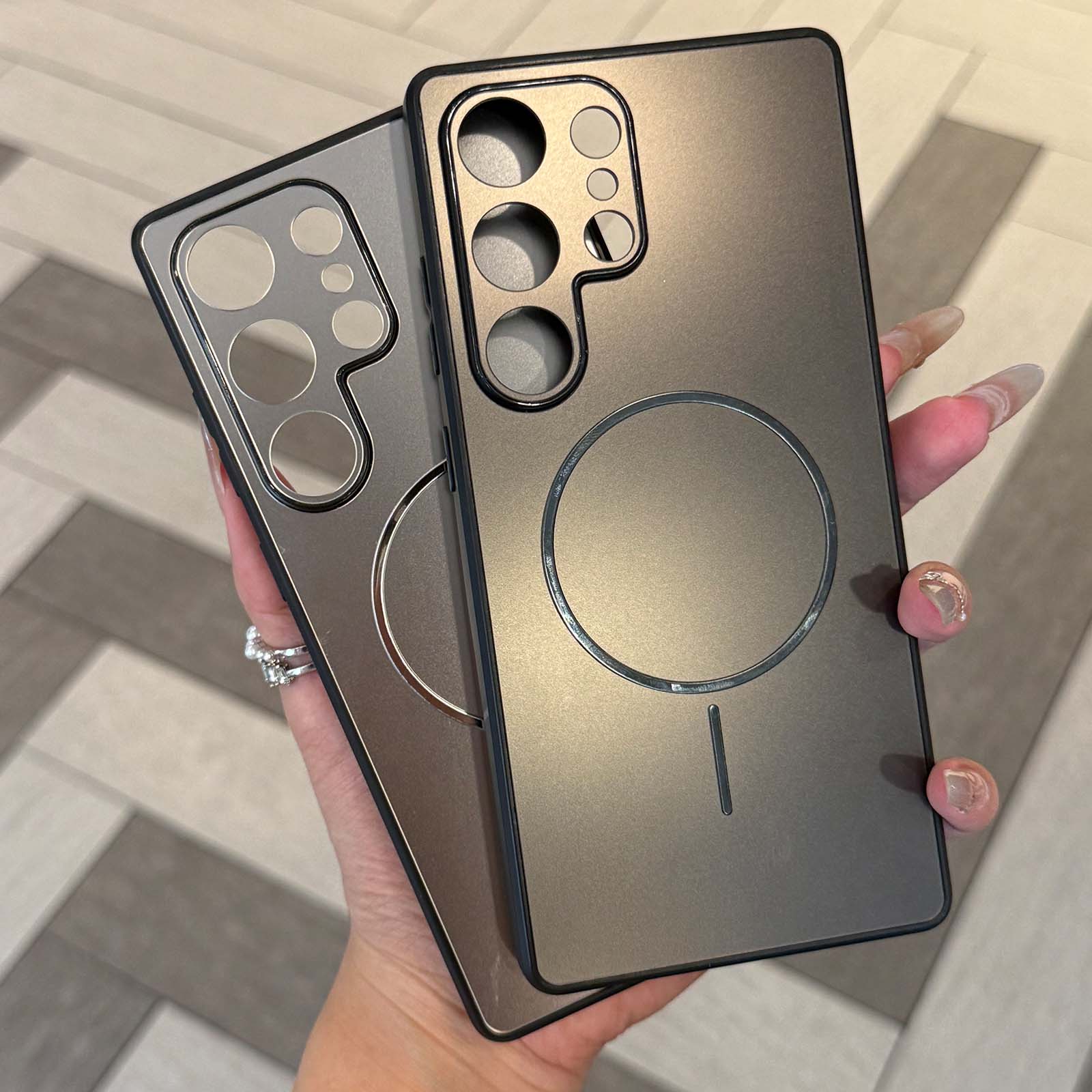 Samsung Galaxy Full Coverage Lens Shockproof  Phone Case for Samsung Galaxy S25 S24 S23 Plus Ultra  Dustproof Magnetic for Girls & Boys Wireless MagSafe Accessories