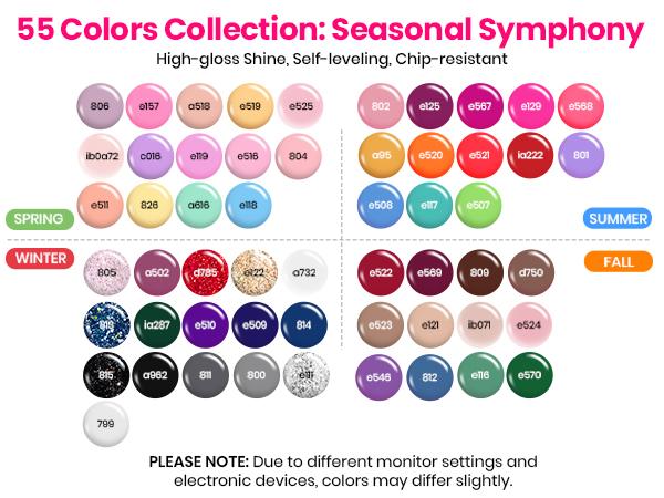 Beetles Gel Nail Polish Kit with U V Light Gel Polish Nail Set with Diamond Decorations & Nail Art Stickers and Manicure Tools Soak Off All Season Gel Nail Kit Cutics DIY Gift for Women Salon Glossy