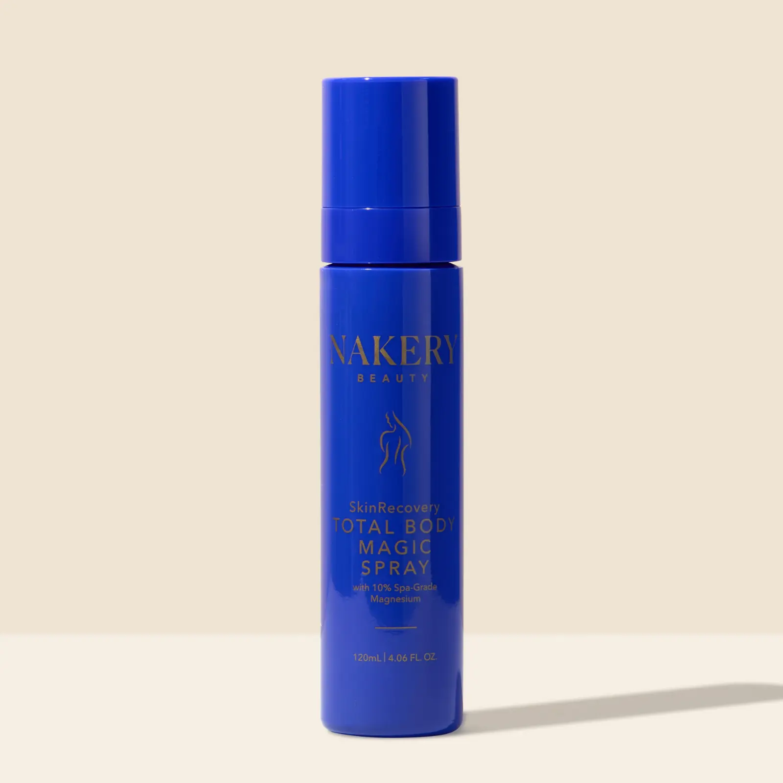 Nakery SkinRecovery Body Spray with 10% Magnesium & Arnica Minerals for Skin Repair & Relaxation, Fast Acting Aromatherapy Mist for All Skin Types, 4.06 fl oz, Nakery Beauty, Stress Relief