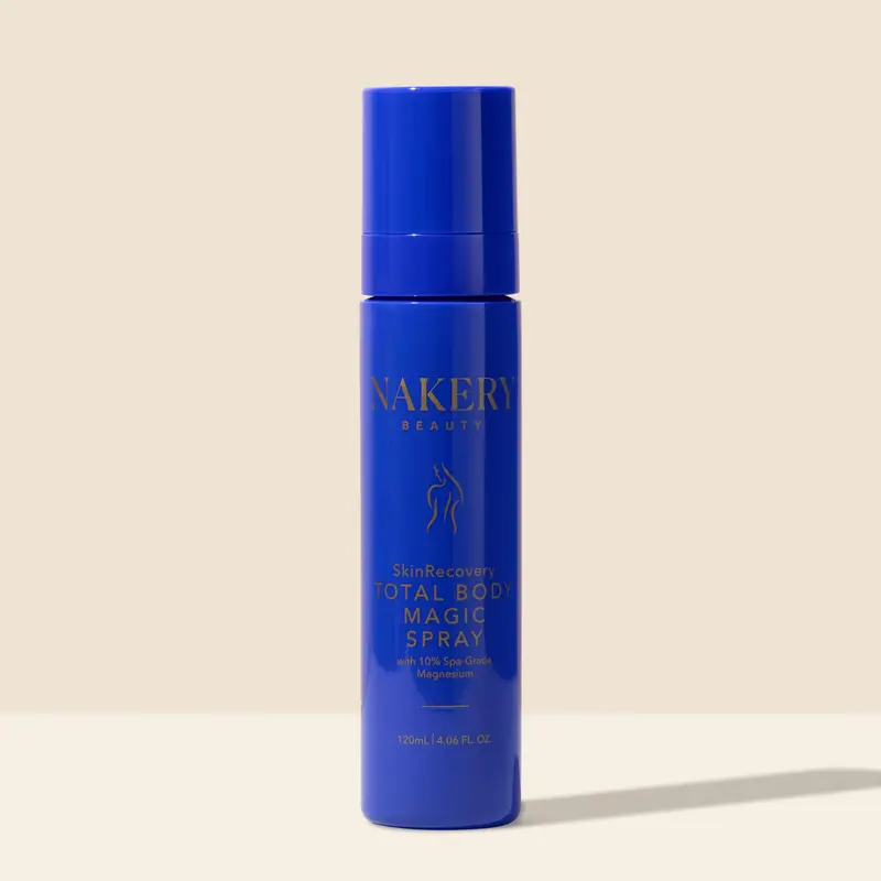 Nakery Beauty SkinRecovery Body Spray - 10% Magnesium & Arnica Minerals, Essential Oils Natural Blend, Skin Repair, Aromatherapy Mist, Stress Relief, Alcohol-Infused, For All Skin Types, 4 fl oz (120ml) Body Moisturizer