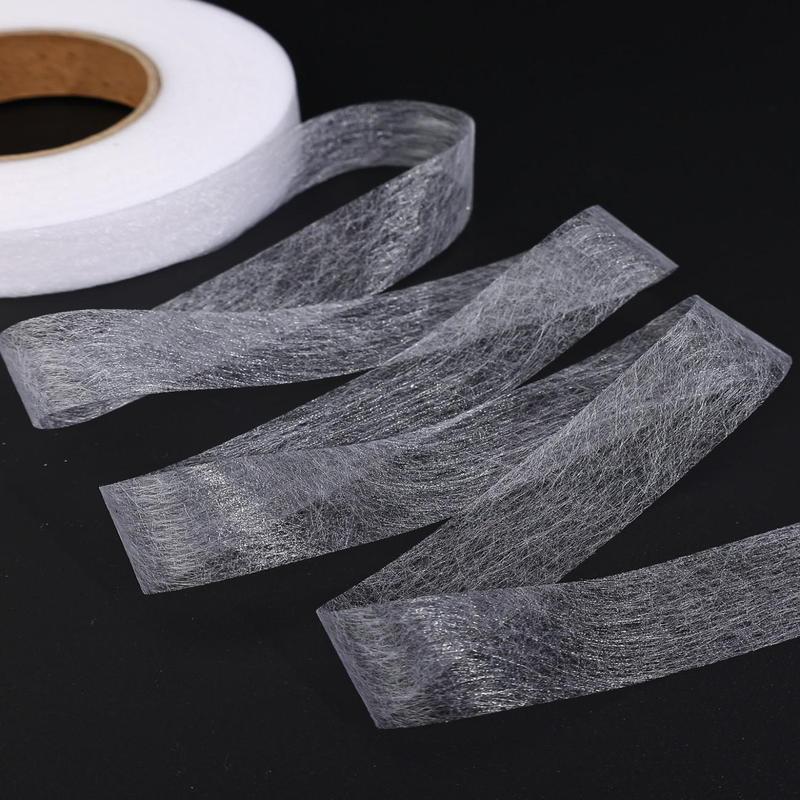 1 Roll Sticky Fabric Tape, Diy Decorative Double-sided Tape, Hemming Tape for Clothes, Adhesive Cloth Tape