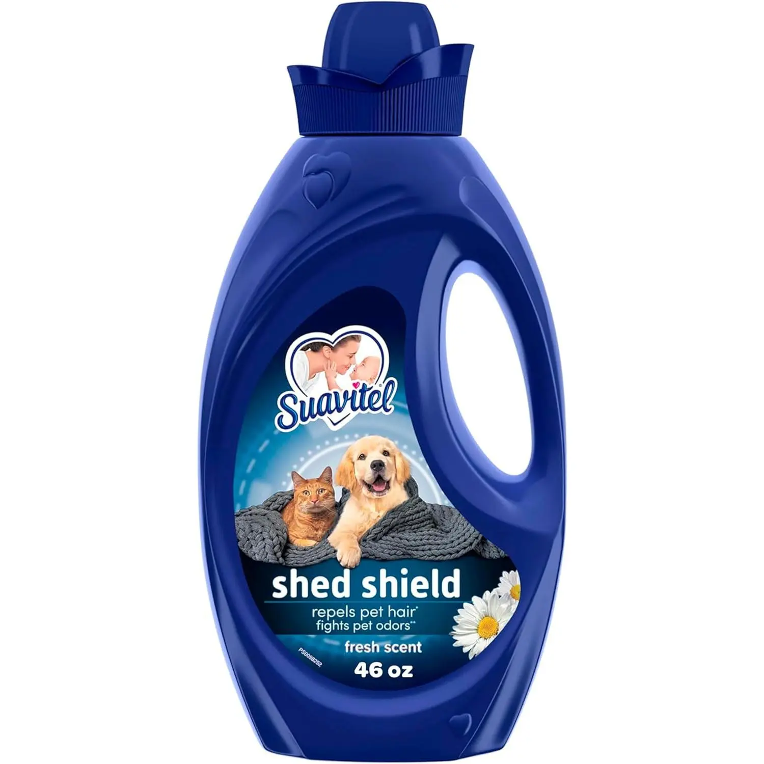 Suavitel Shed Shield Liquid Fabric Softener and Conditioner, Fresh Scent, 46 fl oz