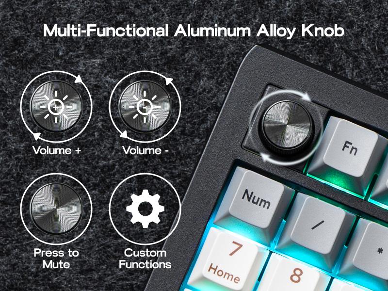 EPOMAKER EK21 VIA Gasket Number Pad BT 5.0/2.4ghz/Wired Hot-Swap Numpad with Aluminum Alloy knob Programmable for Win/Mac/Gaming Tiktokshopstockup Tiktokshopmothersday EPOMAKER EK21 VIA Gasket Number Pad BT 5.0/2.4ghz/Wired Hot-Swap Numpad with Aluminum Alloy knob Programmable for Win/Mac/Gaming Tiktokshopstockup Tiktokshopmothersday