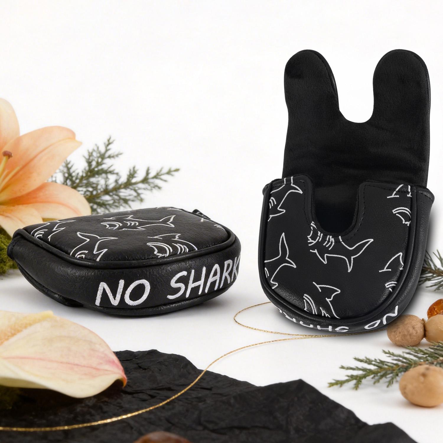 WUDAY Premium Magnetic Putter Cover| Universal Fit Mallet Headcover for Odyssey, LAB & Blade Putters  golf head covers golf headcovers funny driver headcover