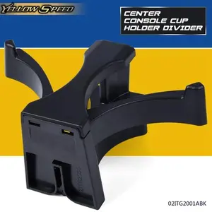 Cup Holder Sub Assembly Black Divider Fit For 05-09 Toyota Tacoma 08-16 Sequioa Car Trunk Organizer Car Storage Organizers