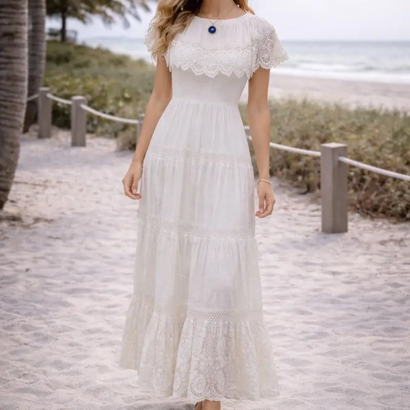 Angel Boho Maxi Dress - TikTok Shop Angel Boho Maxi Dress - TikTok Shop