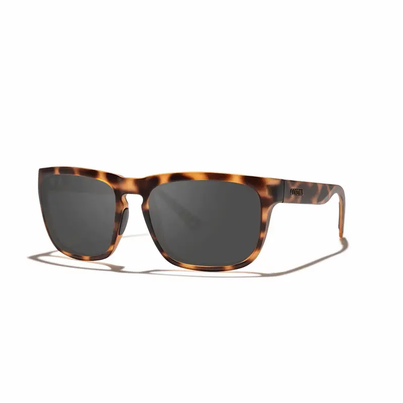 Topside Polarized Sunglasses - Matte Tottoise - Grey Lens