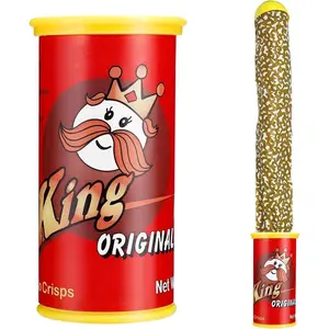 PrankToy for Adults,Snake in Can Prank,April Fools Pranks Chip Snake Can for Kids,Prank Stuff Gags Practical Joke Toys for Halloween Party,Red 1 PCS