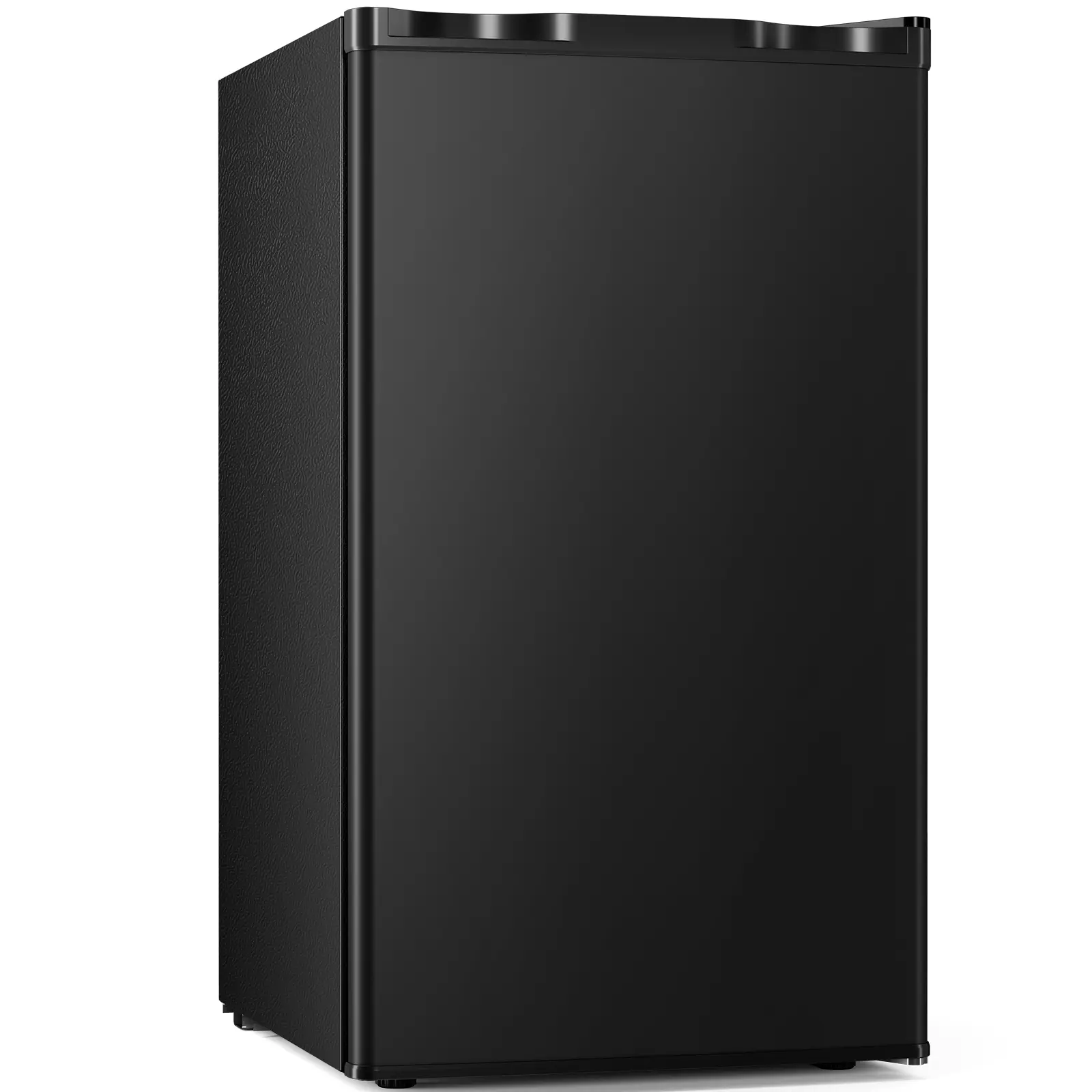 Antarctic Star 3.2 Cu.Ft. Top Freezer Home Refrigerator - Adjustable Thermostat, Low Noise, Energy Saving, Portable Compact Fridge with Refrigerator Door, Maintains Freshness Freezer for Dorm, Office, Black, Top Freezer Refrigerator, Mini Fridge