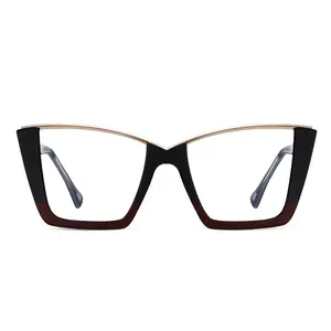 Aoolia Johnson Cat Eye  Glasses Blue Light Blocking Eyeglass Frames Fashion Eyeglasses