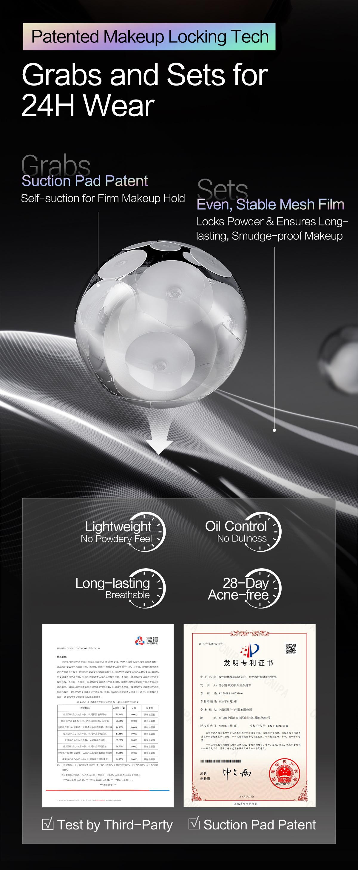 [Tiktok Exclusive Offers]CARSLAN 2.0 Updated Version Black Magnet Loose setting & Pressed Setting Powder Duo Strong Oil Control Longlasting Waterproof Sweatproof Blurring Pores Matte  Flawless Finish