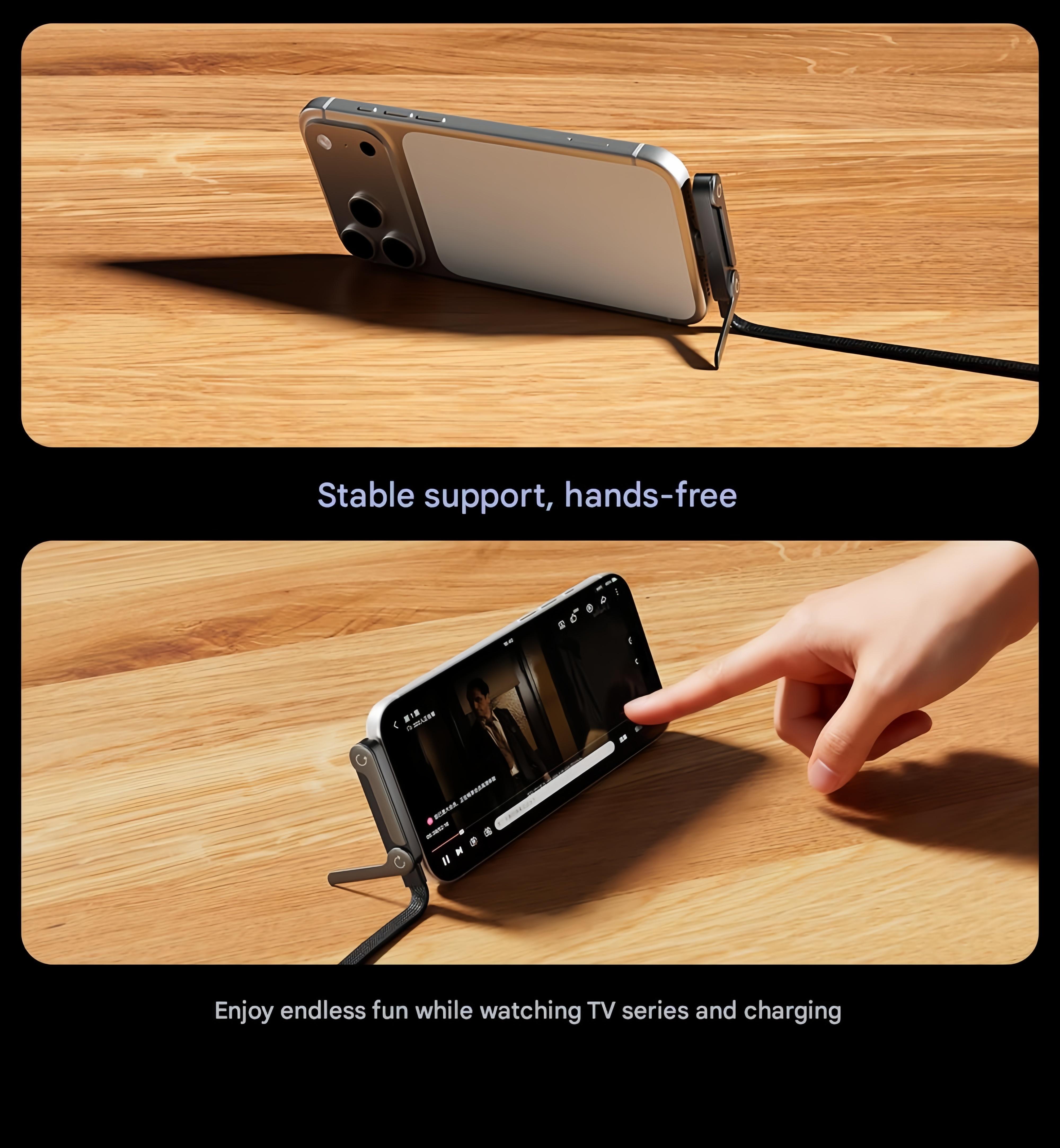 Basemo 240W Elbow Bracket Data Cable 1.5m Black for iPhone 15-17 Huawei Xiaomi Samsung Fast Charging Magnetic Phone Charger with Type-C Interface & CarPlay - Cellphone data cable Lightning charging port phone holder phonestand Basemo 240W Elbow Bracket Data Cable 1.5m Black for iPhone 15-17 Huawei Xiaomi Samsung Fast Charging Magnetic Phone Charger with Type-C Interface & CarPlay - Cellphone data cable Lightning charging port phone holder phonestand