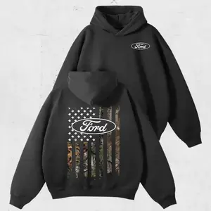 Ford Trucks Camo T-Shirt, Sweatshirt, Hoodie – Vintage Ford USA Flag Graphic Tee, Classic American Truck Streetwear for Men & Women, Perfect Gift for Pickup & Country Fans