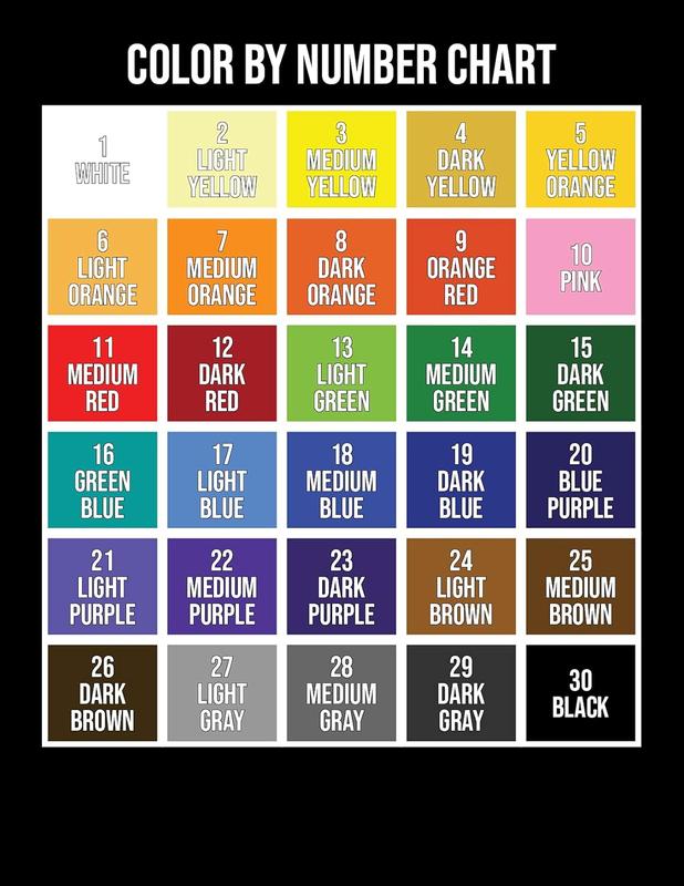 Color by Number Mandalas: An Adult Coloring Book with Fun, Easy, and Relaxing Coloring Pages (Color by Number Coloring Books)