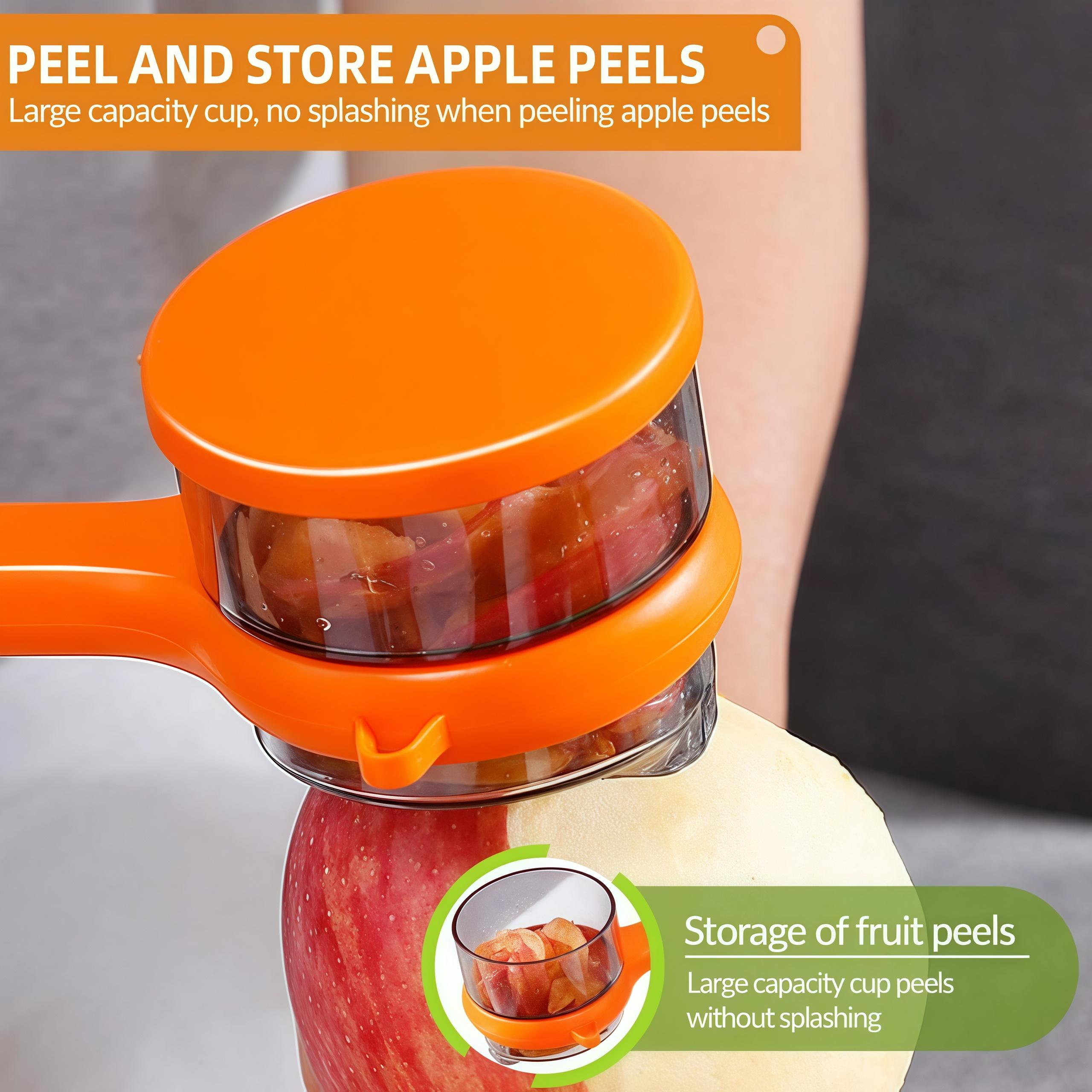 Peeling Knife with Storage Box,Multi-Purpose Paring Knife,with Box Storage Kitchen Special Fruit Peeler, Vegetable Peeler for Fruit Carrot Veggie Potatoes Peeler