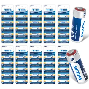 Philips 23A 12 Volt Battery, 50 Pack A23 MN21 GP23 Battery Long Lasting for Garage Door Openers Ceiling Fan Remotes Doorbells