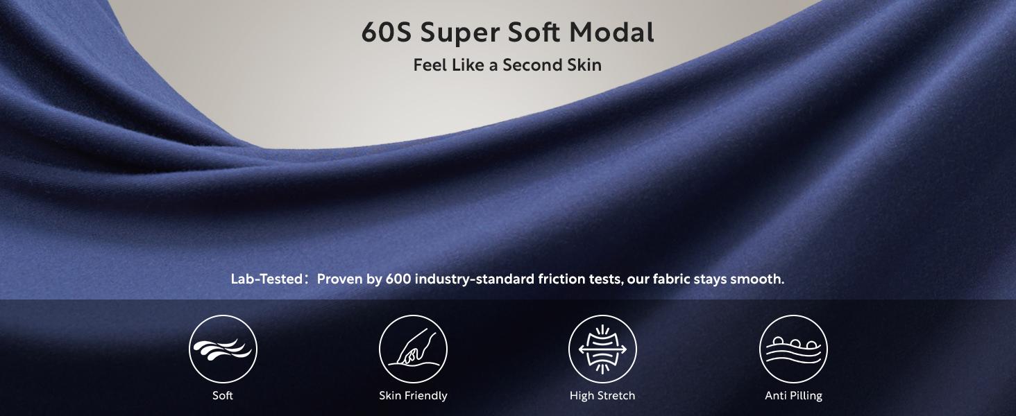 DAVID ARCHY Waistfree Seamless Waistband Mens Underwear 4 Pack Silky Soft Second Skin Modal Boxer Briefs Underwear for Men Gifts Micro Modal Fabric with Vertical Fly and 3D Pouch Design DAVID ARCHY Waistfree Seamless Waistband Mens Underwear 4 Pack Silky Soft Second Skin Modal Boxer Briefs Underwear for Men Gifts Micro Modal Fabric with Vertical Fly and 3D Pouch Design