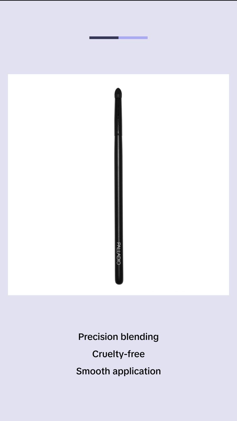 Palladio Smudge Brush, Pointed Sponge Applicator Flawless Blending, Smooth Finish, Synthetic Sponge, Soft Feel, Comfortable Grip, Professional Application Palladio Smudge Brush, Pointed Sponge Applicator Flawless Blending, Smooth Finish, Synthetic Sponge, Soft Feel, Comfortable Grip, Professional Application