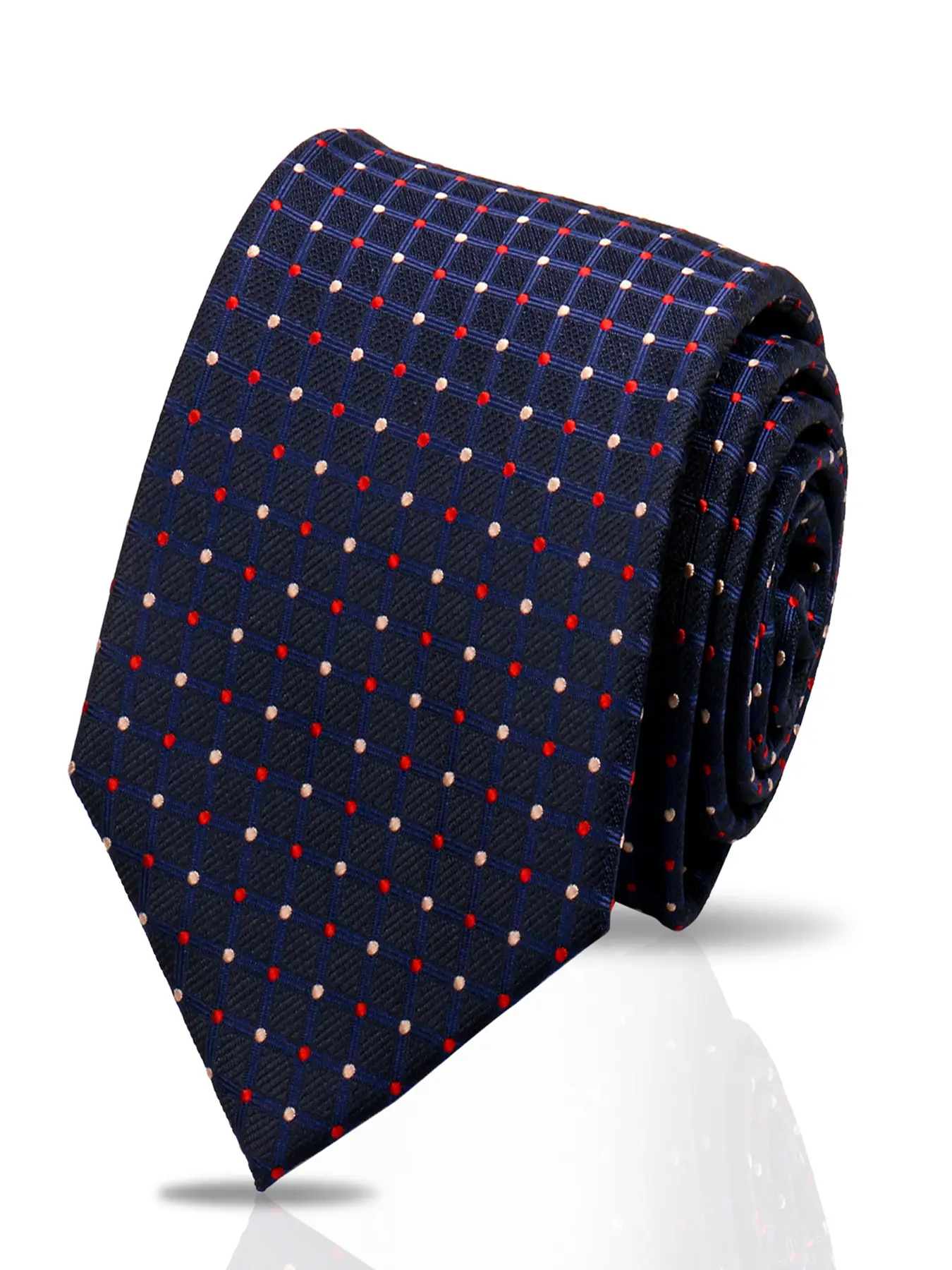 Men's Polyester Tie Single Pack, Casual Striped Style, Versatile for Professional Gatherings and Daily Wear, Perfect for Any Occasion, Casual Elegant Tie, Plaid Print Tie, Fashion Casual Tie