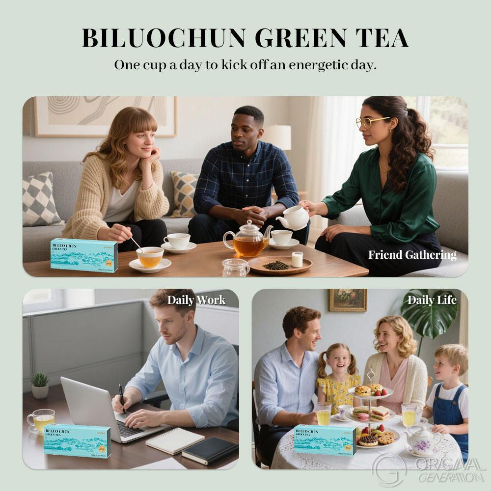 2025 BiLuoChun Green Tea 120g With Magnetic Tea Separator (2.5g×48pcs) 2025 New Green Tea Pan-fried Green Tea 2025 BiLuoChun Green Tea 120g With Magnetic Tea Separator (2.5g×48pcs) 2025 New Green Tea Pan-fried Green Tea