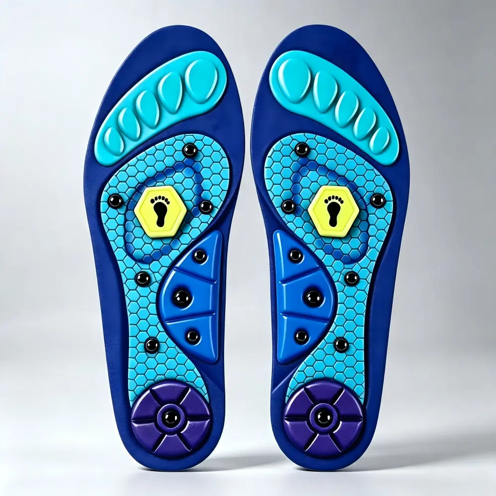 Insoles for All Day - Shock Absorbing Insoles for Men & Women, Plantar Fasciitis High Arch Support, 220+ lbs Capacity - Footwear Designer Parent Bedroom Shoe Comfort