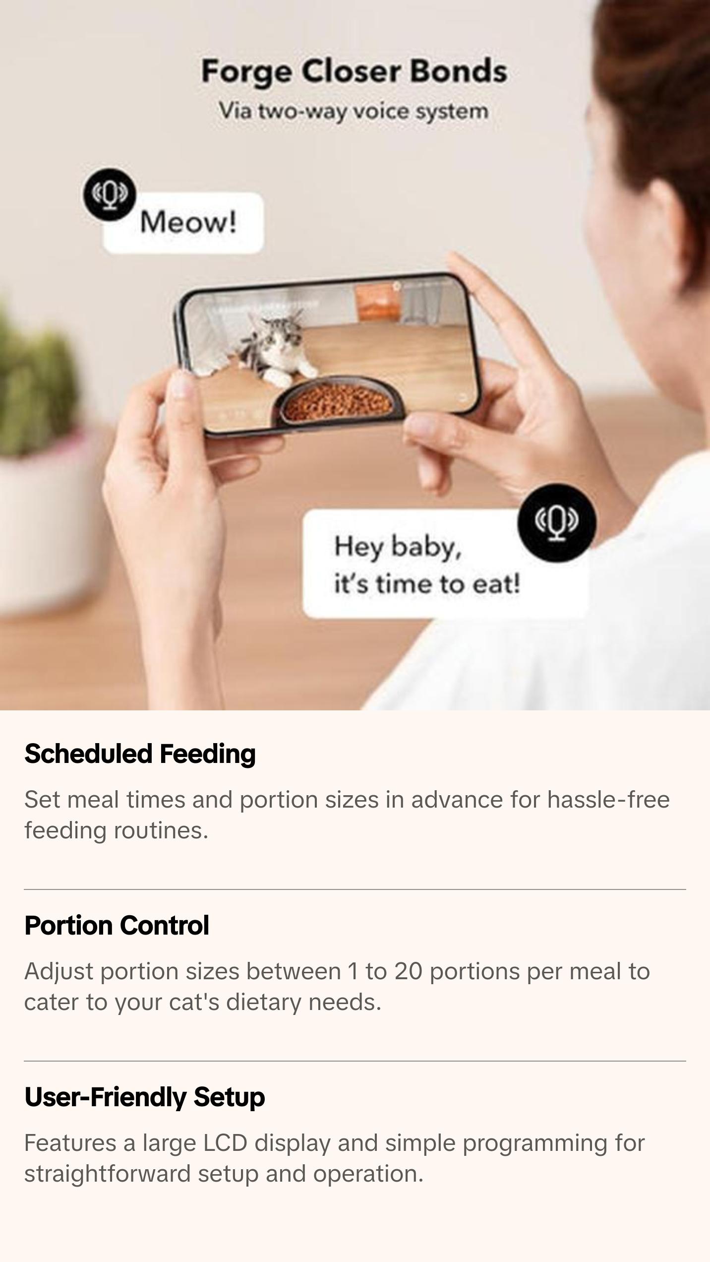 PETLIBRO: Automatic Cat Feeder