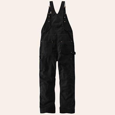 Carhartt Men's Black Insulated Overalls