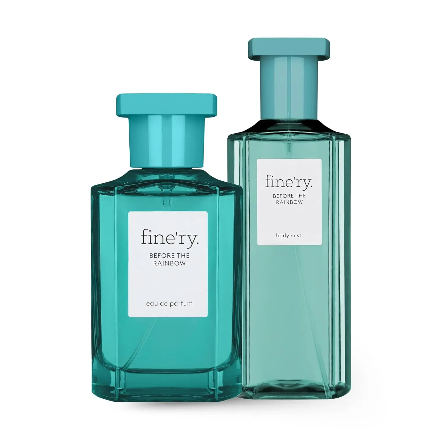 fine'ry Women's 2-Piece Before the Rainbow Perfume Bundle - 60ml EDP, 150ml Body Mist with Tranquil Salty Air, Bergamot & Tree Moss Scents | Beauty & Personal Care Fragrance, 2-Piece Bundle
